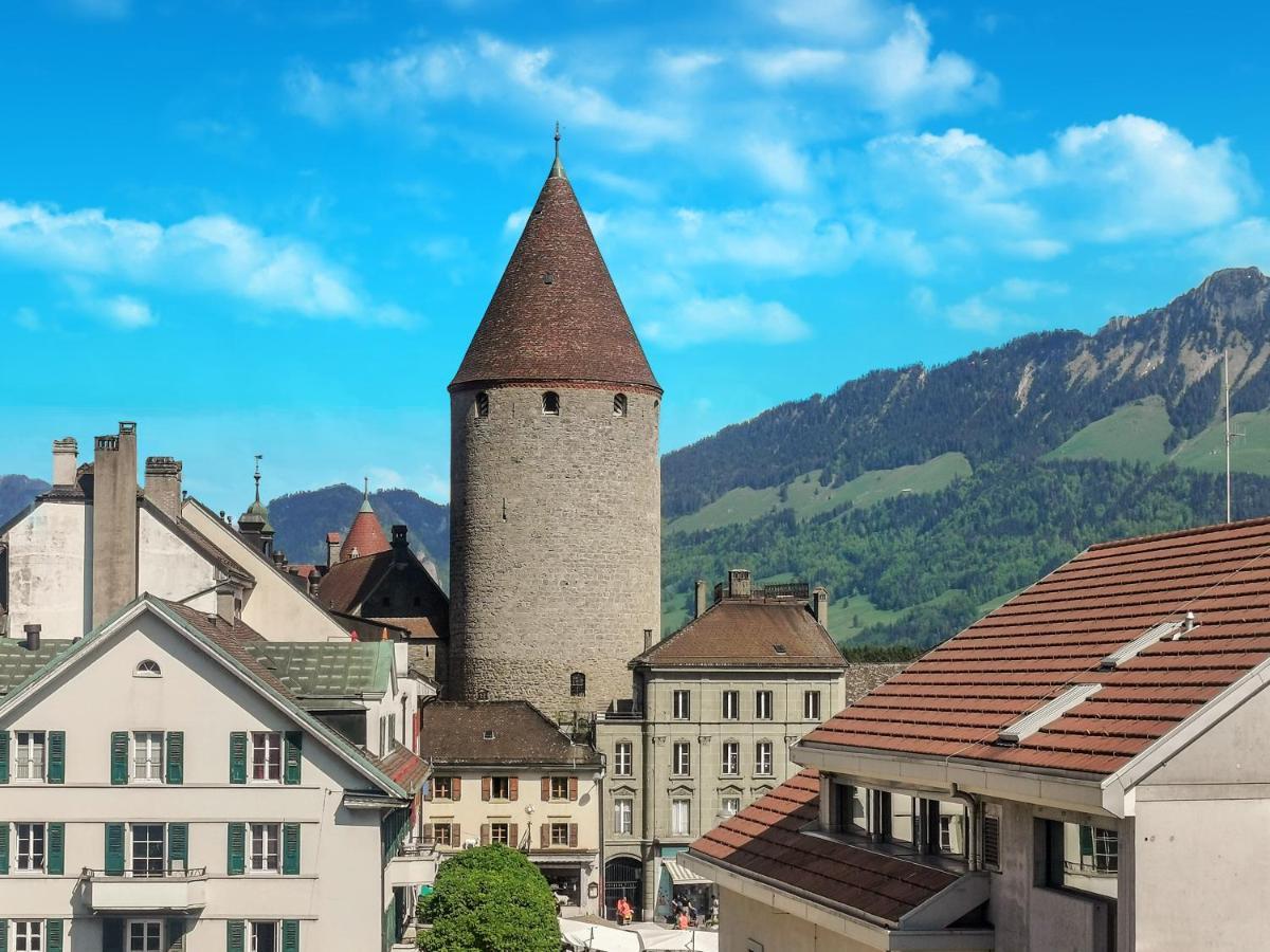 Hotel Des Alpes Bulle Center Eksteriør bilde